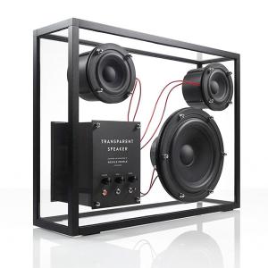 TRANSPARENT SPEAKER トランスペアレント スピーカー(レッドコード)  Bluetooth対応 ※組み立て必要