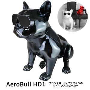 Aerobull ワイヤレス スピーカー HD1 (クロームブラック) ビックサイズ【国内正規品】【沖縄・離島配送不可】