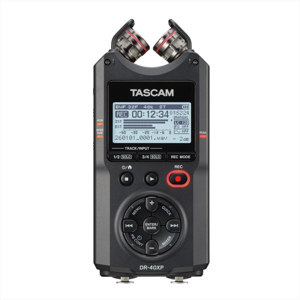 《2026.04.25 新発売　予約受付中》TASCAM タスカム DR-40XP 可動式マイク・X...