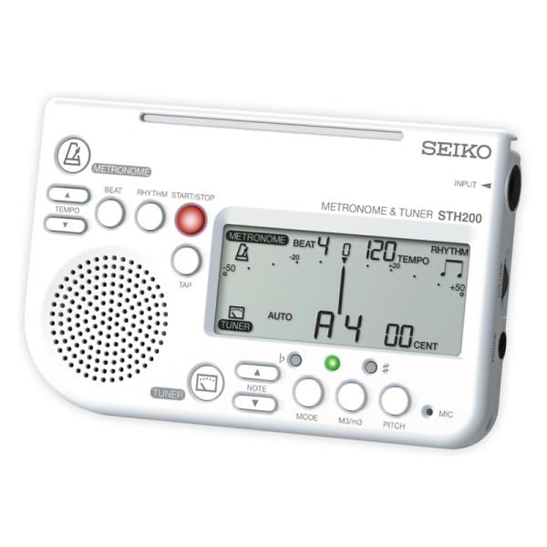 SEIKO STH200WH ホワイト セイコー メトロノーム&amp;チューナー