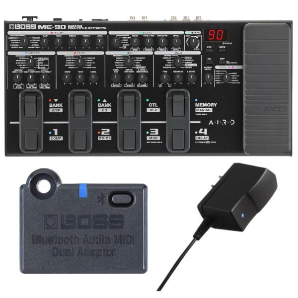 BOSS ボス ME-90 Guitar Multiple Effects + BT-DUAL + ...