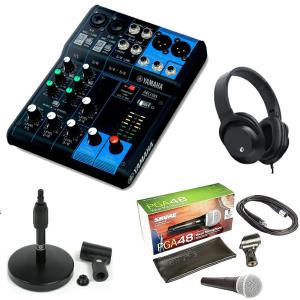 YAMAHA コンパクト ミキサー MG06X 最大最大 2 Mic / 6 Line入力