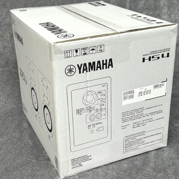 《アウトレット品》パワード スピーカー スタジオ モニター YAMAHA HS4W ホワイト ペア ...