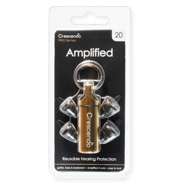 Crescendo PRO イヤープロテクター AMPLIFIED 20 耳栓 聴覚保護 【ポスト投...