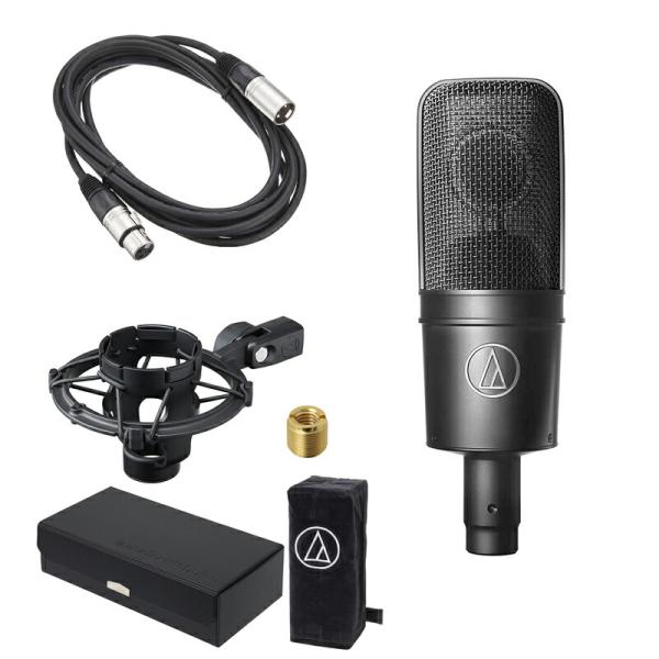 audio-technica オーディオテクニカ AT4040 コンデンサーマイク + キャノンケー...