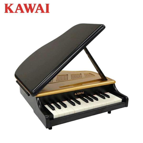 KAWAI ミニピアノ ミニグランドピアノ ブラック 1191 25鍵盤 カワイ トイピアノ 屋根の...