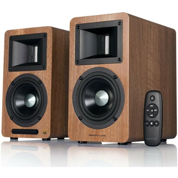 AIRPULSE エアパルス A80 (ペア) アクティブスピーカー ハイレゾ対応 Bluetoot...