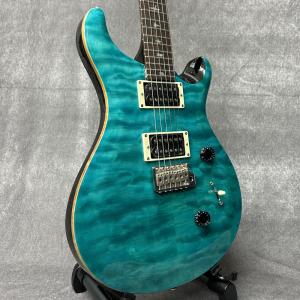 ギター エレキギター PRS  ポールリード スミスSE Custom 24 Quilt - SA - Sapphire  専用GIGBAG付 2023製