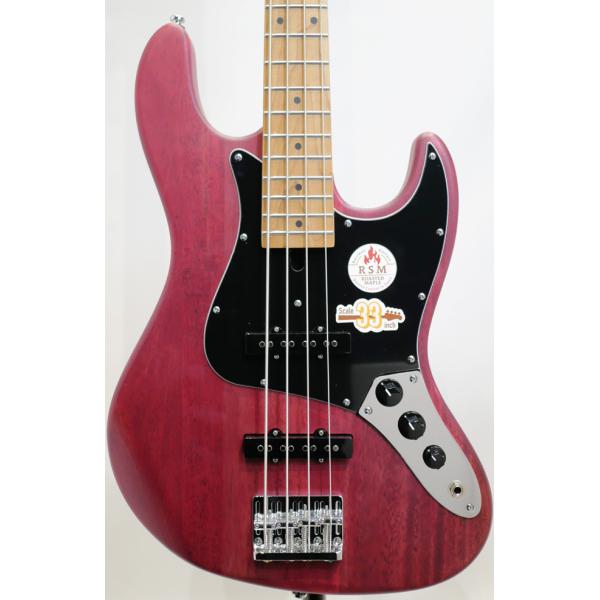 エレキベース Bacchus バッカス WL4-STD33 RSM/M / RED-S【数量限定アウ...
