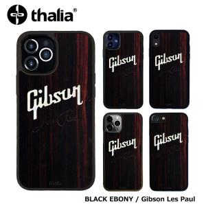 タリアGibson Les Paul iphone13ProMax ケース Thalia BLACK EBONY / GIBSON PEARL DIAMOND LOGO iPhone case