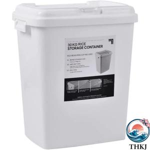 米びつ 30kg 20kg ライスストッカ一 計量カップ付 蓋付 洗える 防虫防湿 計量 ライス ボックス こめびつ キッチン 用品 収納 便利 使いやすい お手入れ簡