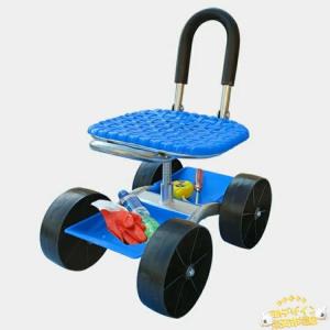 農作業 椅子 360°回転 ガーデンカート 車...の詳細画像4