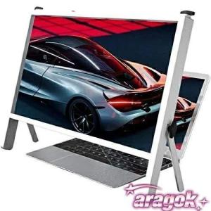 ノートパソコン モニター拡大鏡 超クリア画面 ...の詳細画像1