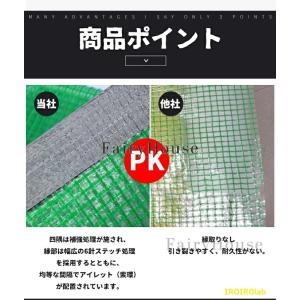 防水シート 透明 PE ビニールシート 雨よけ...の詳細画像3