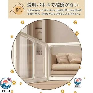 ペットサークル フェンス ドア付き 犬 サーク...の詳細画像2