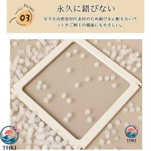 ペットサークル フェンス ドア付き 犬 サーク...の詳細画像4