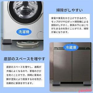 洗濯機用 かさ上げ台 防振ゴム 底上げ 3si...の詳細画像2