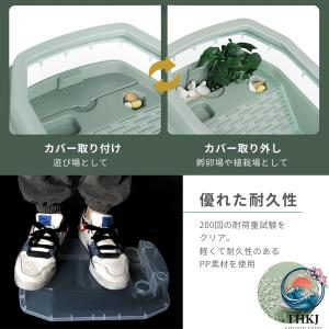亀の水槽 爬虫類 両生類用品 水族館 カメの水...の詳細画像5