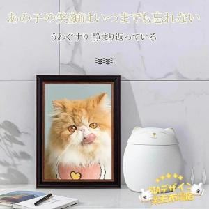 ミニ骨壷 猫の形 猫 分骨壺 遺骨入れ 骨壷 ...の詳細画像3