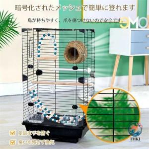 鳥籠 鳥かご インコ 大型 複数飼い 豪華 大...の詳細画像1