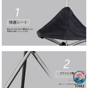 折りたたみ ステッキチェア アルミ製 登山杖 ...の詳細画像5