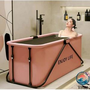 バスタブ 風呂 バケッツ お風呂 SPA 大人 子供 家庭用 THKJ 浴槽 折りたたみプール 収納便利 コンパクト簡易風呂 省スペース 使いやすい おすすめ 人気