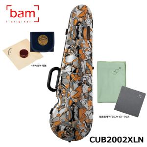 【ベルナルデル松脂、弦楽器用クロス (グリーン) セット】 bam キューブ ハイテック コンター CUB2002XLN 限定デザイン バム バイオリンケース｜mikidjs