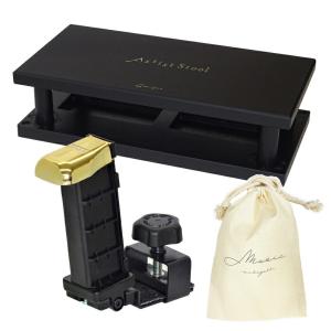 ピアノ補助ペダル アシストペダルとピアノ足台 アシストスツール 茶色