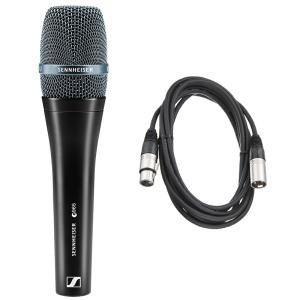SENNHEISER ゼンハイザー e965 スタジオクオリティの感度とステージに十分な堅牢性を兼ね備えた コンデンサー マイク + TDXLR-05 5m XLRケーブル《国内正規品》