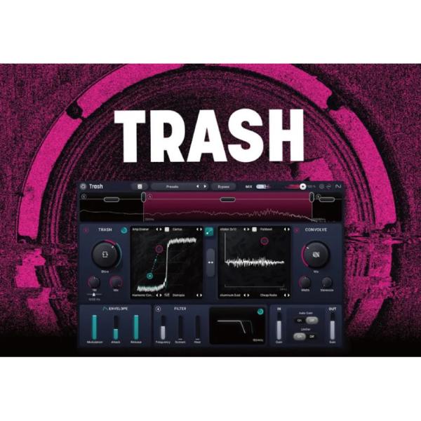 《キャンペーン中》iZotope アイゾトープ  Trash アップグレード from 旧バージョン...