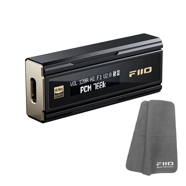 《ロゴ入りクロスプレゼント》FIIO ヘッドホンアンプ KA5 USB DAC内蔵 (FIO-KA5...