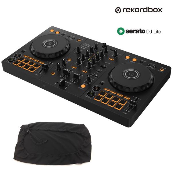 Pioneer DJコントローラー DDJ-FLX4 ＋ ダストカバー付き 《rekordbox /...