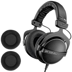 ヘッドホン  密閉型 beyerdynamic ベイヤー DT 770 PRO 32Ω + 純正イヤーパッド EDT 770 VB【国内正規品 2年保証モデル】