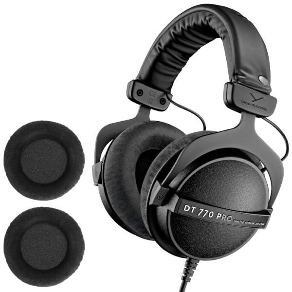 ヘッドホン  密閉型 beyerdynamic ベイヤー DT 770 PRO 32Ω + 純正イヤ...