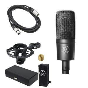 audio-technica オーディオテクニカ AT4040 コンデンサーマイク + キャノンケーブル5m セット｜mikigakki