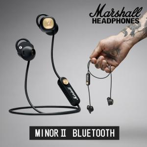 Marshall マーシャル MINOR II ワイヤレスイヤホン Bluetooth対応 12時間連続再生 《国内正規品》｜mikigakki