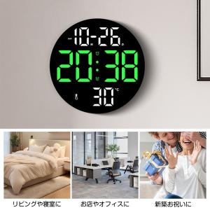 壁掛け時計 デジタル時計 掛け時計 デジタル ...の詳細画像4
