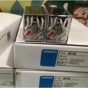 新品 OMRON オムロン ミニパワーリレー MY4N AC200V (220V 240VAC)  ...