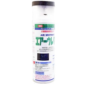 イサム塗料 エアーウレタン ブラックM 315mLの商品画像