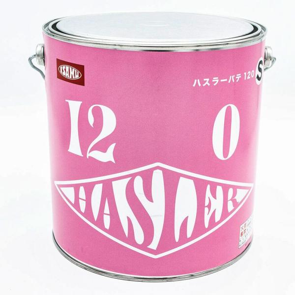 イサム塗料　ハスラーパテ　120　3Kg(主剤)