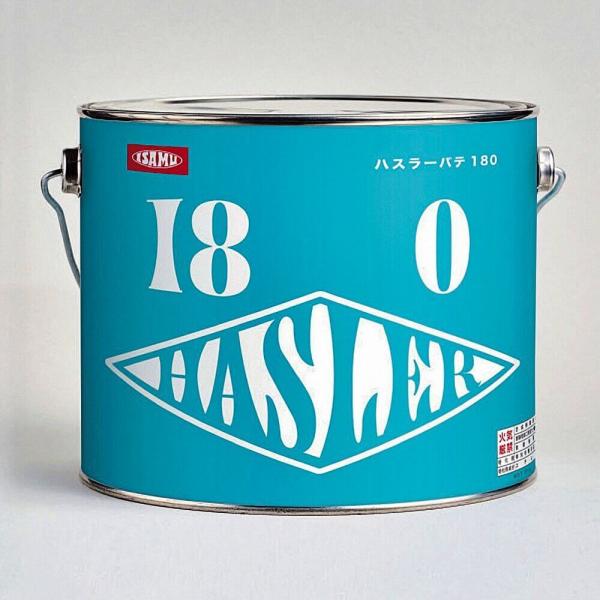 イサム塗料　ハスラーパテ　180　3Kg(主剤)
