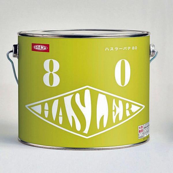 イサム塗料　ハスラーパテ　80　3Kg(主剤)