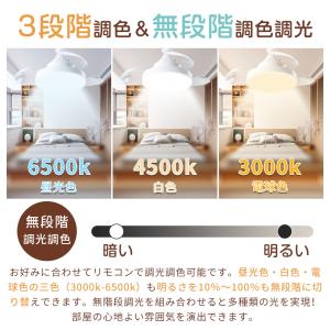 【限定クーポン3980円】シーリングファンライ...の詳細画像5