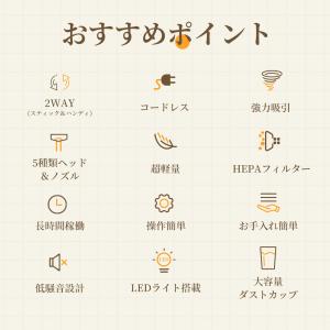 【限定クーポン4680円】掃除機 2段階強力吸...の詳細画像1