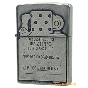 ZIPPO クラシックメタル インサイド ジッポー｜miko-store