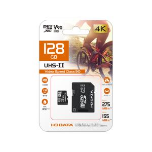 ★【在庫処分】【国内正規品】I-O DATA microSDメモリーカード/128GB/スピードクラ...
