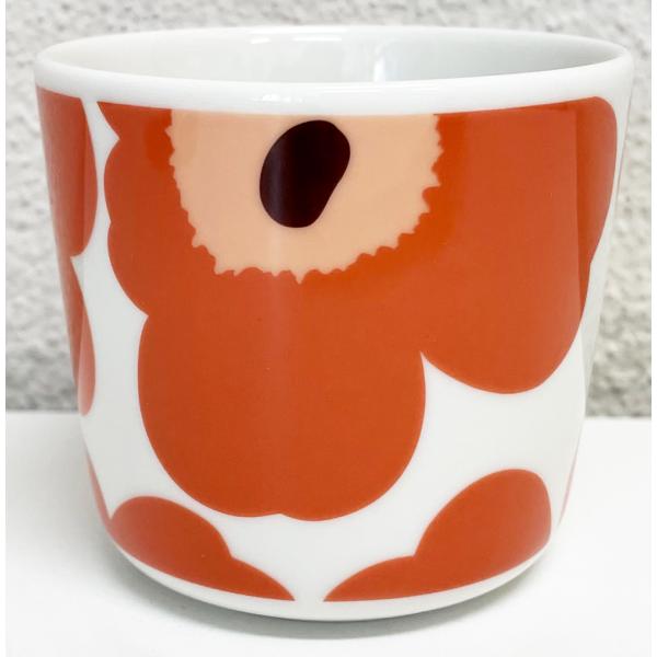 マリメッコ　UNIKKO　COFFEE　CUP　ラテマグ　２DL　ホワイト×アプリコット　単品