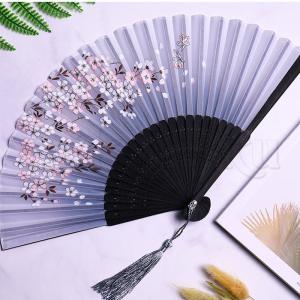 扇子 和装 小物 手持ちせんす 携帯用 花柄 ...の詳細画像3