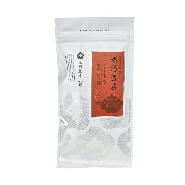 熱湯濃茶 80g（平袋）【メール便 5】 お茶 日本茶 緑茶 煎茶 抹茶入り 宇治抹茶 茶葉 リーフ...