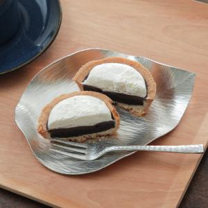 錫製 変幻自在 葉っぱのプレート Lの商品画像